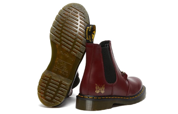 Ботинки челси Dr. Martens Needles 2976 Snaffle Chelsea Cherry Red - изображение 6