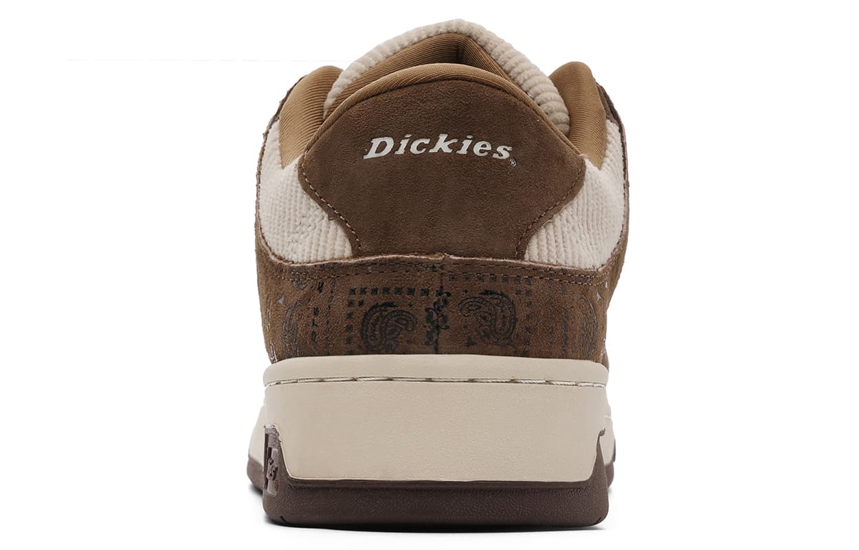 Кроссовки Dickies Низкие кеды для скейтбординга Мужские Кокосово-коричневые - изображение 4