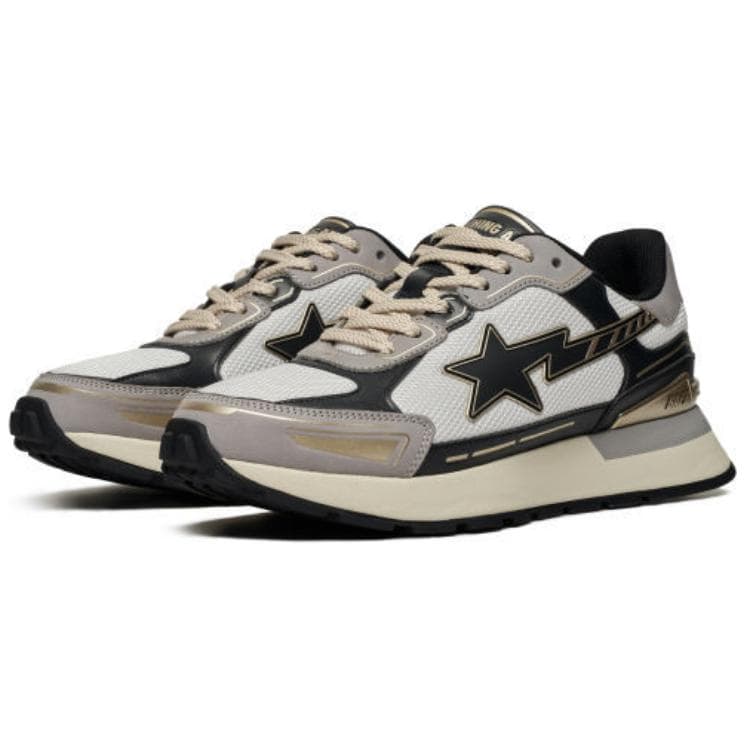 Кроссовки A BATHING APE STA Противоскользящая Устойчивая к истиранию Низкий Топ Повседневная Обувь Женская - изображение 2