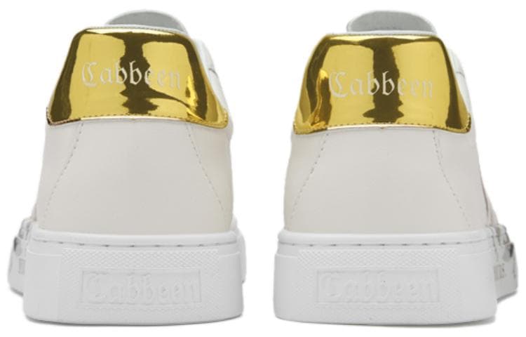 Кроссовки Cabbeen Китайский Стритвэйр (Gosha Стиль) Синтетическая Кожа Дышащие Низкие Кроссовки для Скейтбординга Мужские Белые - изображение 2