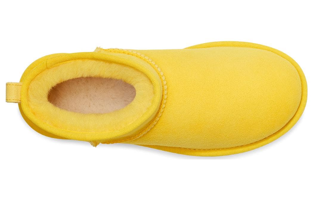Ботинки зимние UGG Ankle Snow Boots Yellow - изображение 4