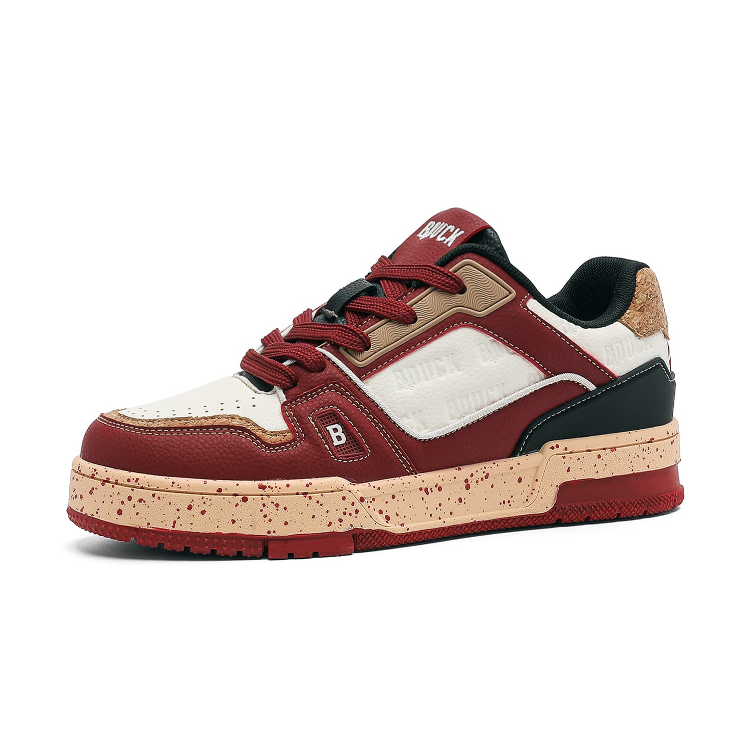 Кроссовки B.DUCK Galloping Horse Welcome Spring Collection TRAINER Принт Пара Уличный стиль Увеличение Высоты Низкий Топ - изображение 2