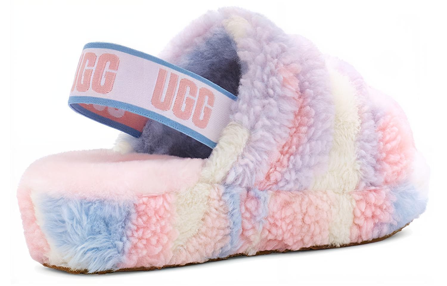 Шлёпанцы UGG FLUFF YEAH Slide Cali Collage - изображение 5