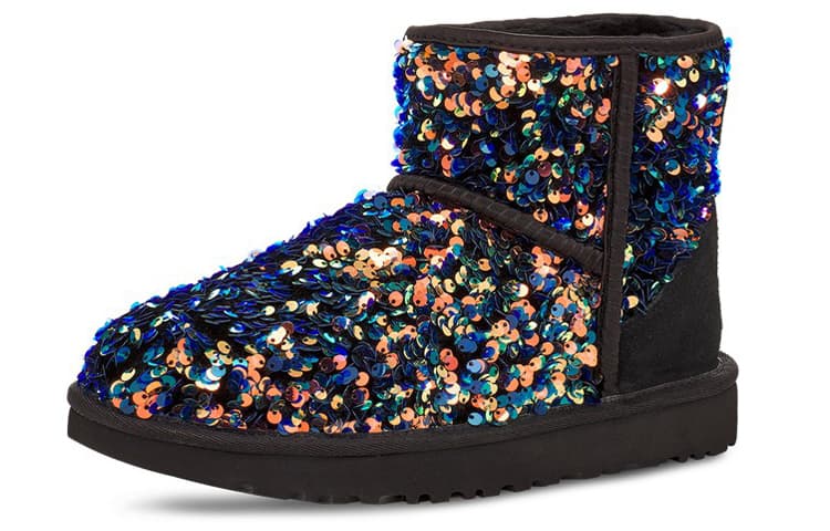 Ботинки зимние UGG Classic Mini Stellar Sequin - изображение 3