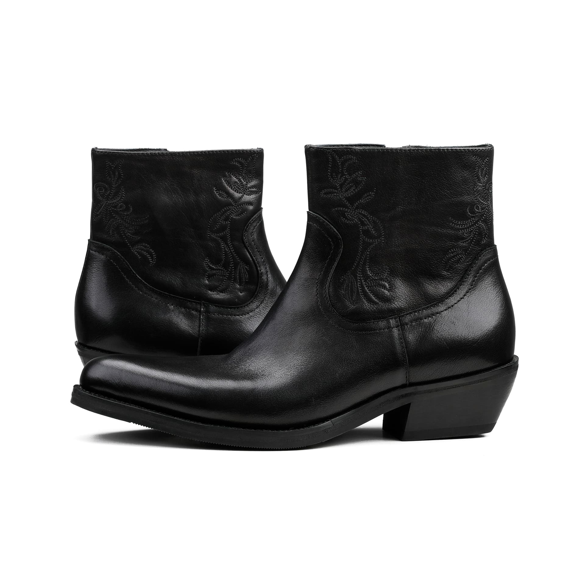 Ботинки челси HANQIAORIJI Heavyweight Collection Ткань из коровьей кожи Короткий Челси Унисекс - изображение 3