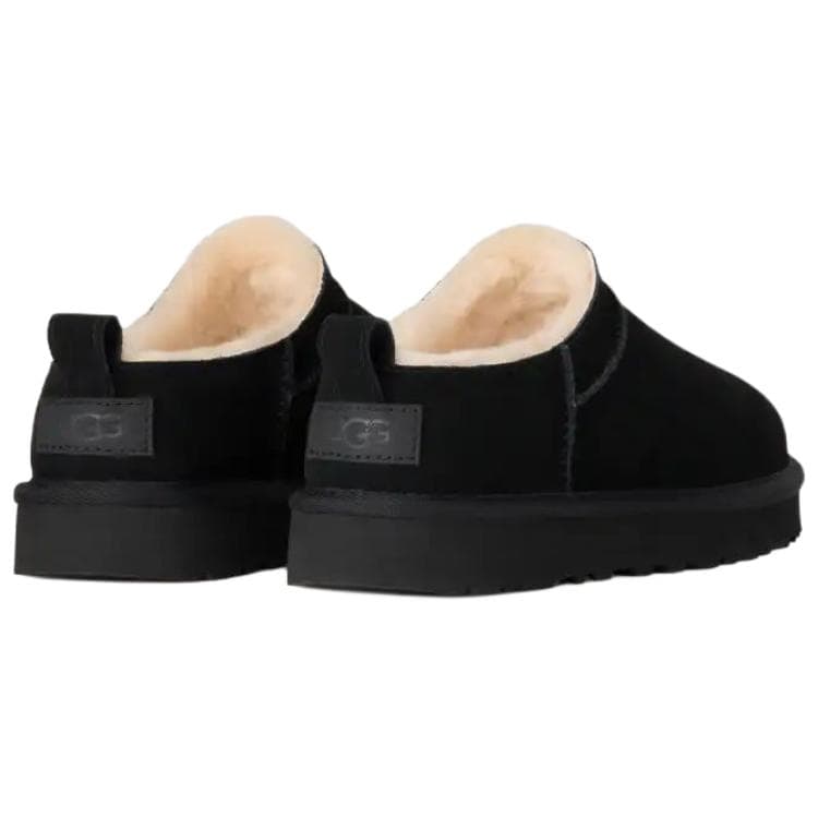 Ботинки зимние UGG Micro Classic Замша Термический с флисовой подкладкой без шнуровки повседневные зимние ботинки для женщин черный - изображение 4