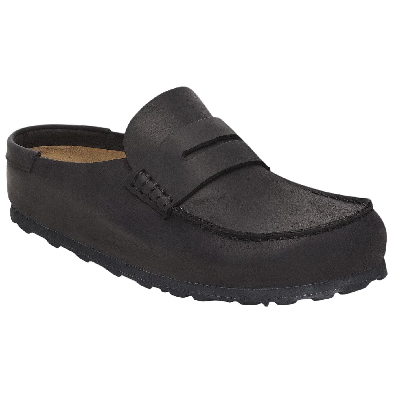 Сандалии Birkenstock Naples Отсутствие специальных функций Закрытые тапочки Унисекс Черный обычный Свободный покрой - изображение 3