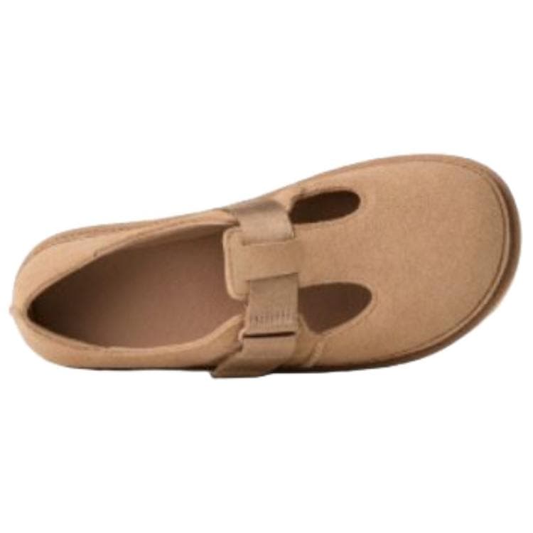 UGG Золотистая Семейная Спилок Коровья Туфли Мэри Джейн Женские Песочный - изображение 5