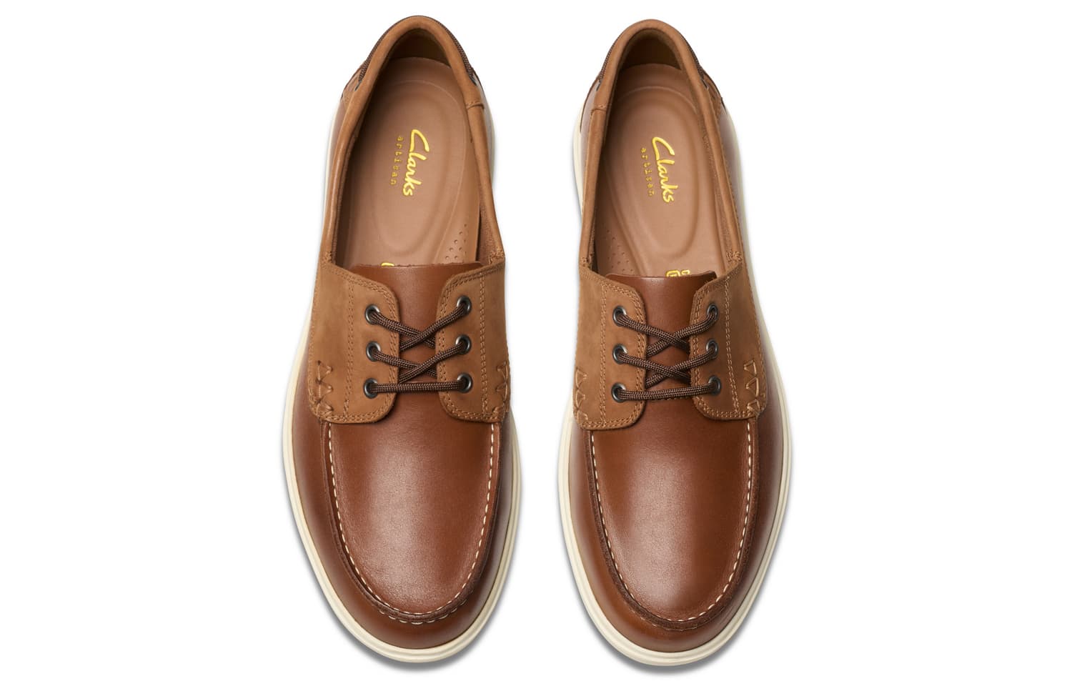 Clarks Коровья кожа Повседневная обувь Мужская Темно-умбровая - изображение 4