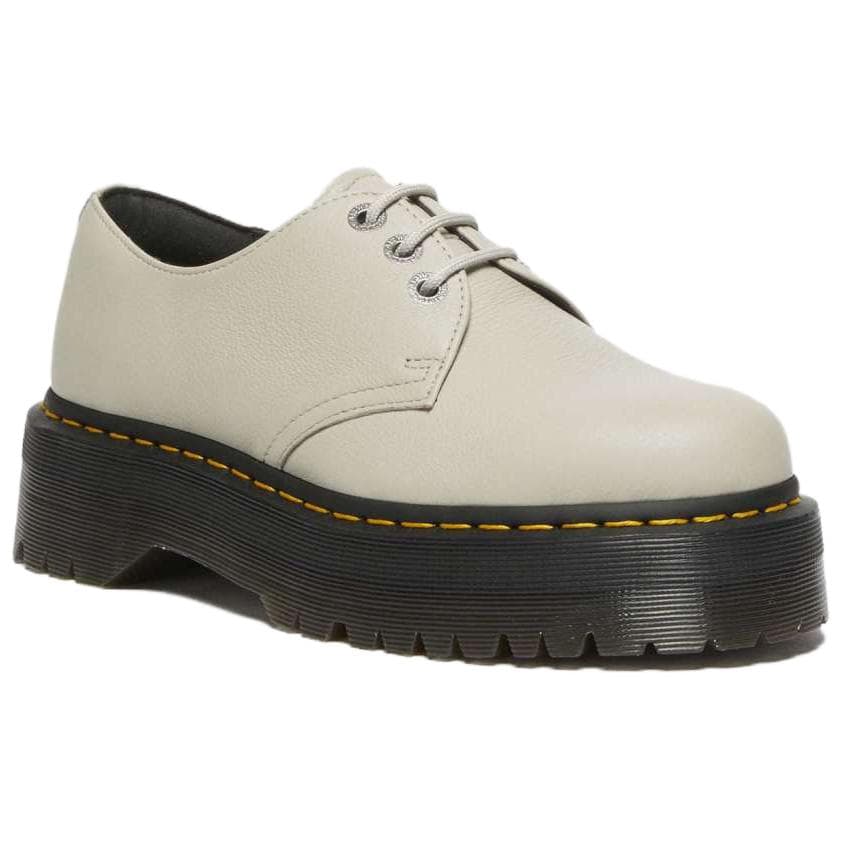 Тапочки Dr.Martens Кожа Повседневная Обувь Женская Экрю - изображение 2