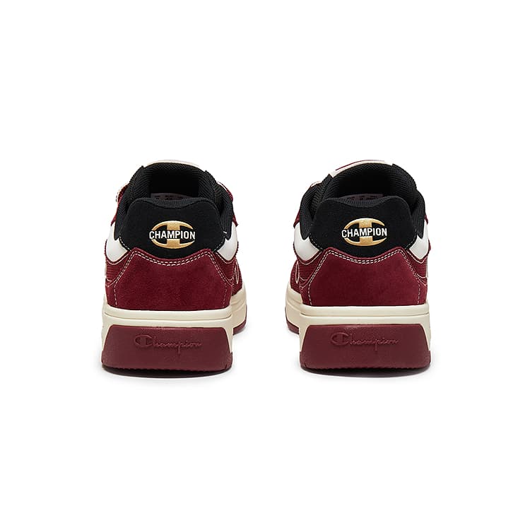 Кроссовки Champion Low Top Скейтборд Обувь Мужская Преппи Красный Молочно-Белый - изображение 4
