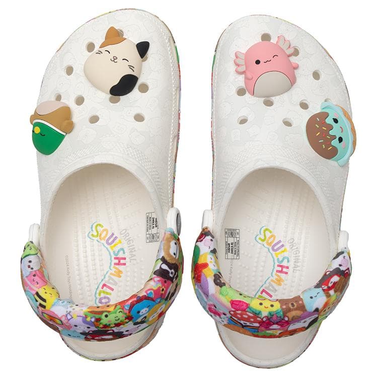 Сабо Crocs x Squishmallow ЭВА Сабо Резиновые Унисекс Белые - изображение 5