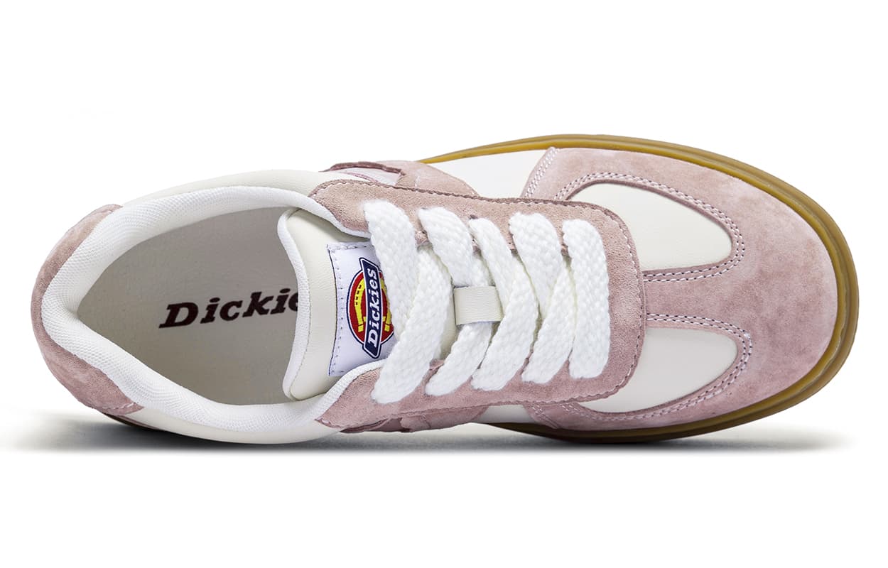 Кроссовки Dickies Низкие Кроссовки для Скейтбординга Женские Бежево-Розовые - изображение 3