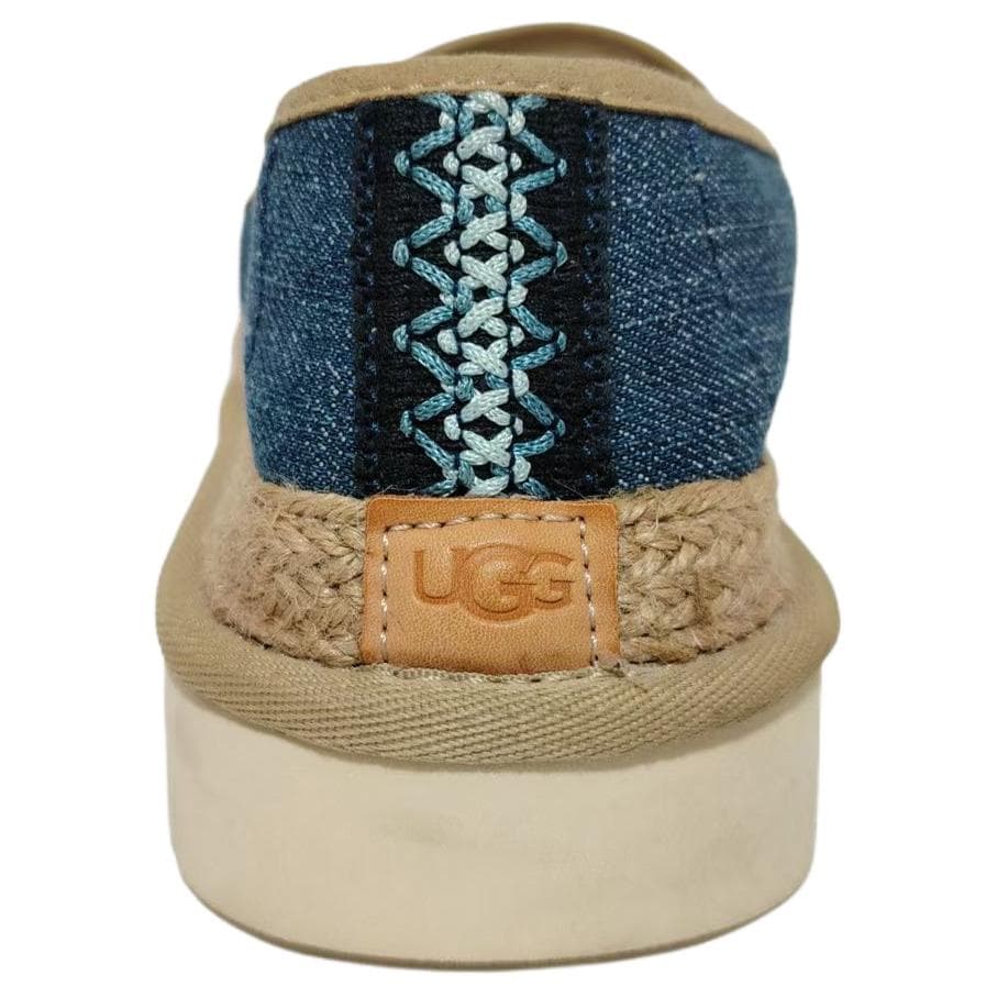 Кроссовки UGG Rex Espadrille Denim Low-Top Повседневная Обувь Мужская Синяя - изображение 5