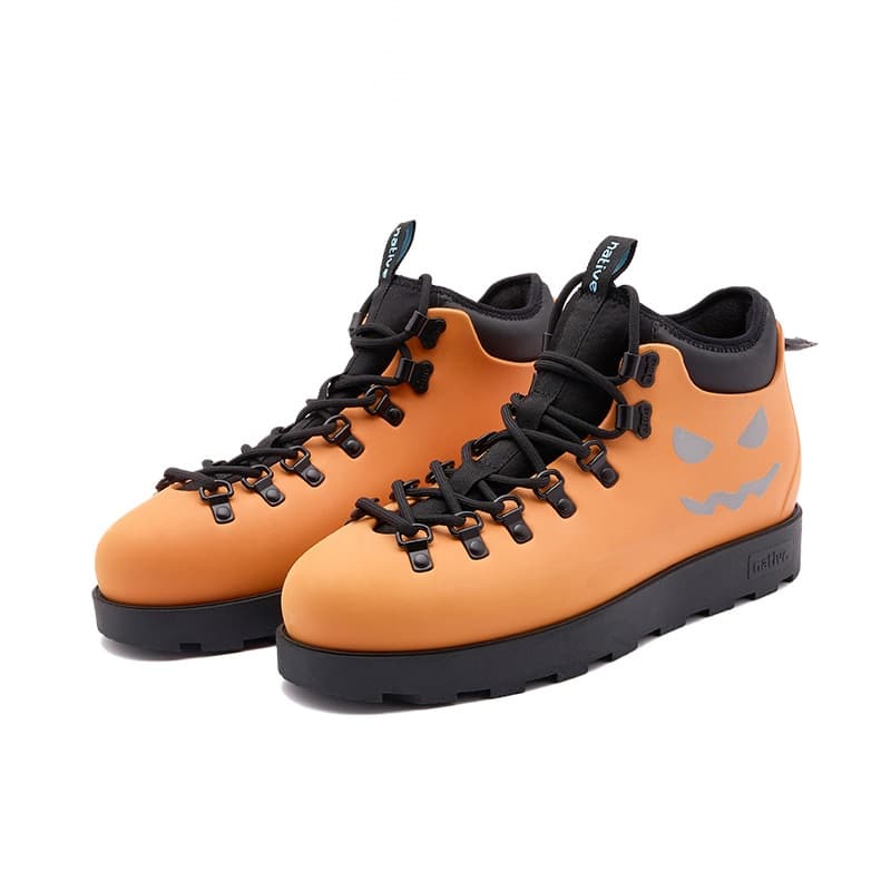 Ботинки Native Shoes Fitzsimmons Короткие Армейские Ботинки Унисекс Желтый Очер | Голова Тыквы | Черный - изображение 1