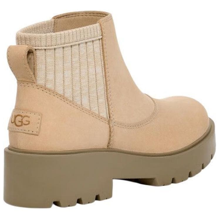 Ботинки челси UGG Коровья кожа Короткий Челси Женские Горчичный - изображение 4