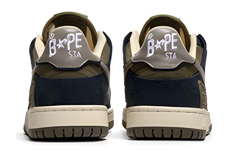 Кроссовки A BATHING APE SK8 STA - изображение 3