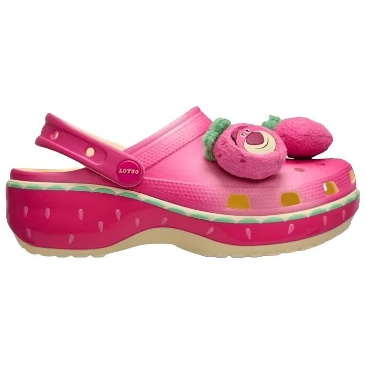 Сабо Crocs x WANJUZONGDONGYUAN Classic Platform Clog Сабо из резины Женские Розовые - изображение 2