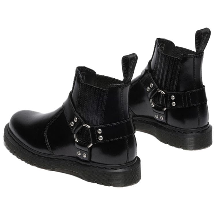 Ботинки челси Dr.Martens 2976 Коровья кожа Короткий Челси Унисекс Черный - изображение 3