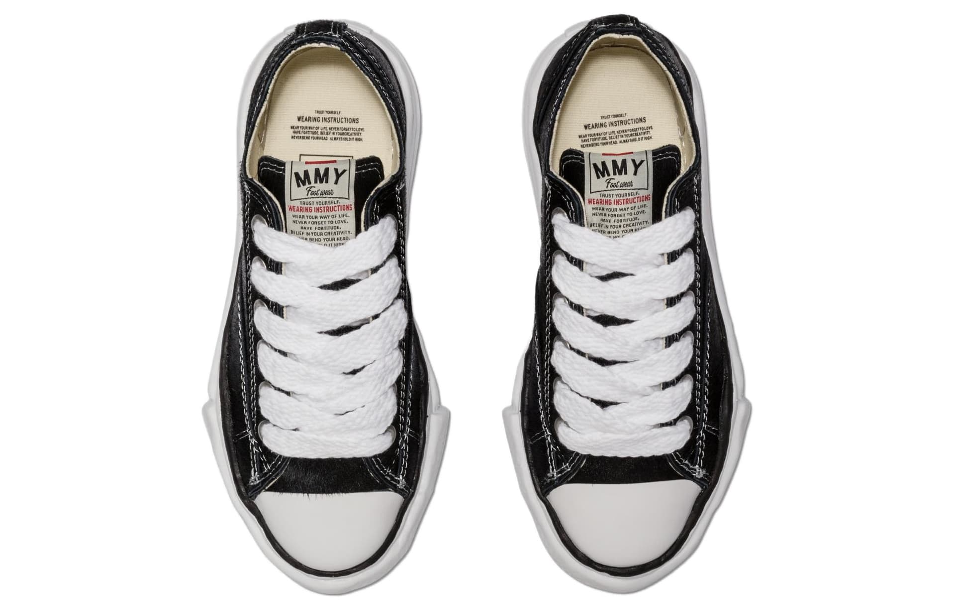 Кроссовки MIHARA YASUHIRO Og Sole Canvas Low Black - изображение 4