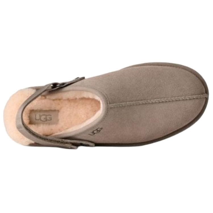 Кроссовки UGG Leisure Спилок Коровья Кожа Низкий Верх Повседневная Обувь Женская Серый - изображение 5
