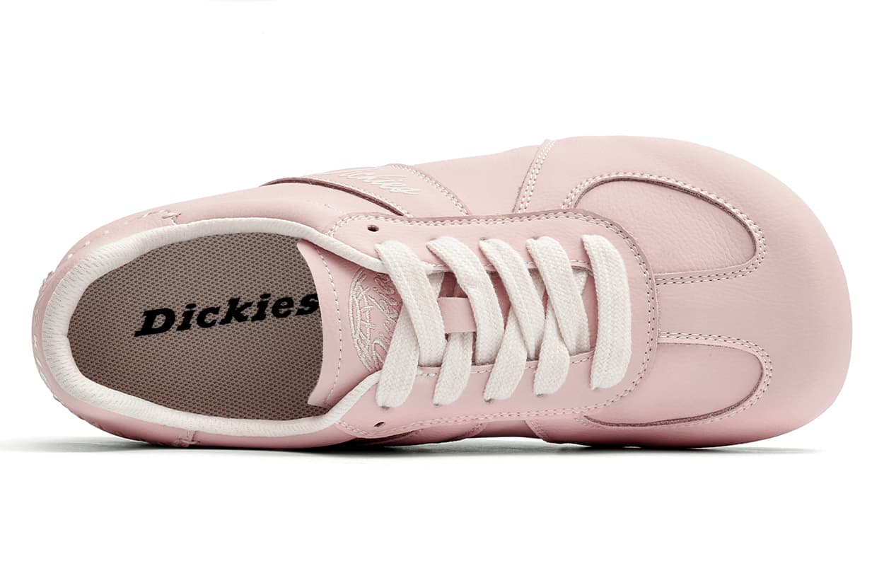 Кроссовки Dickies Синтетическая кожа Низкий верх Повседневная обувь Женская Розовая - изображение 3