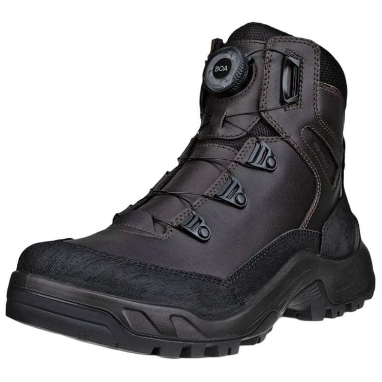 Ботинки уличные Ecco Offroad Black Brown - изображение 2
