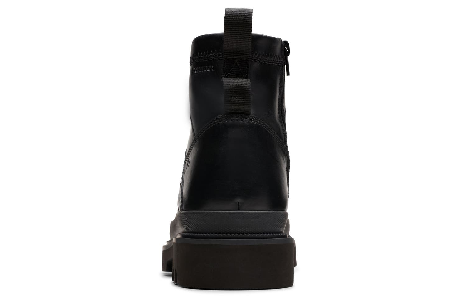 Ботинки Clarks Короткий Британский стиль Байкер Платформа Армейские ботинки Мужские Черные - изображение 4