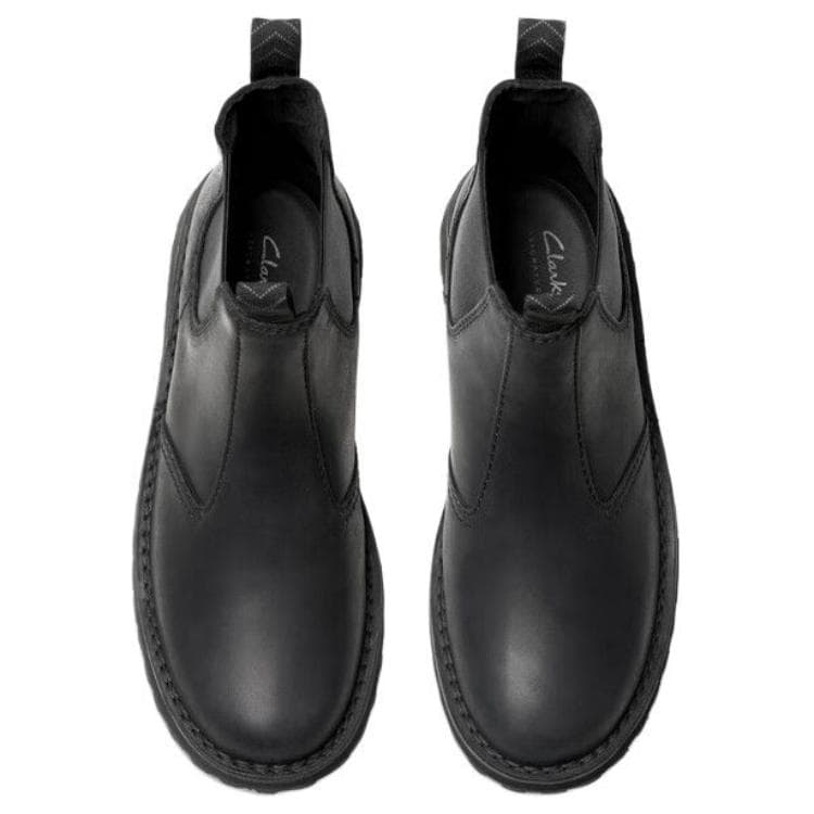 Ботинки челси Clarks Спилок Коровья Кожа Челси Мужской Черный - изображение 3