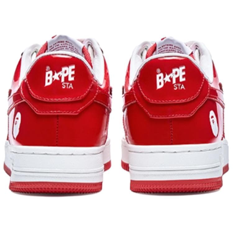 Кроссовки A BATHING APE STA Low Red White - изображение 5
