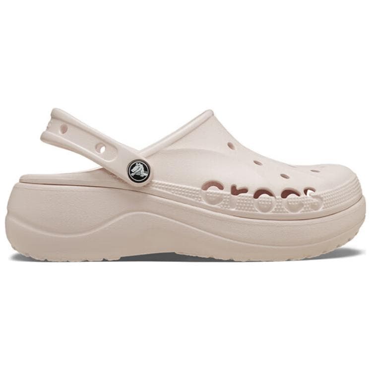 Сабо Crocs Baya Platform Clog Альбедо Облака ЭВА Сабо Резина Женский Нежно-Розовый - изображение 2