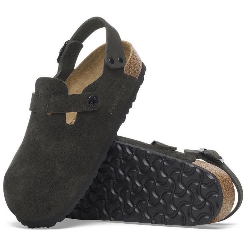 Сандалии Birkenstock Tokio Универсальный Дышащий Тапочки с закрытым носом Унисекс Черный Регулярный - изображение 4