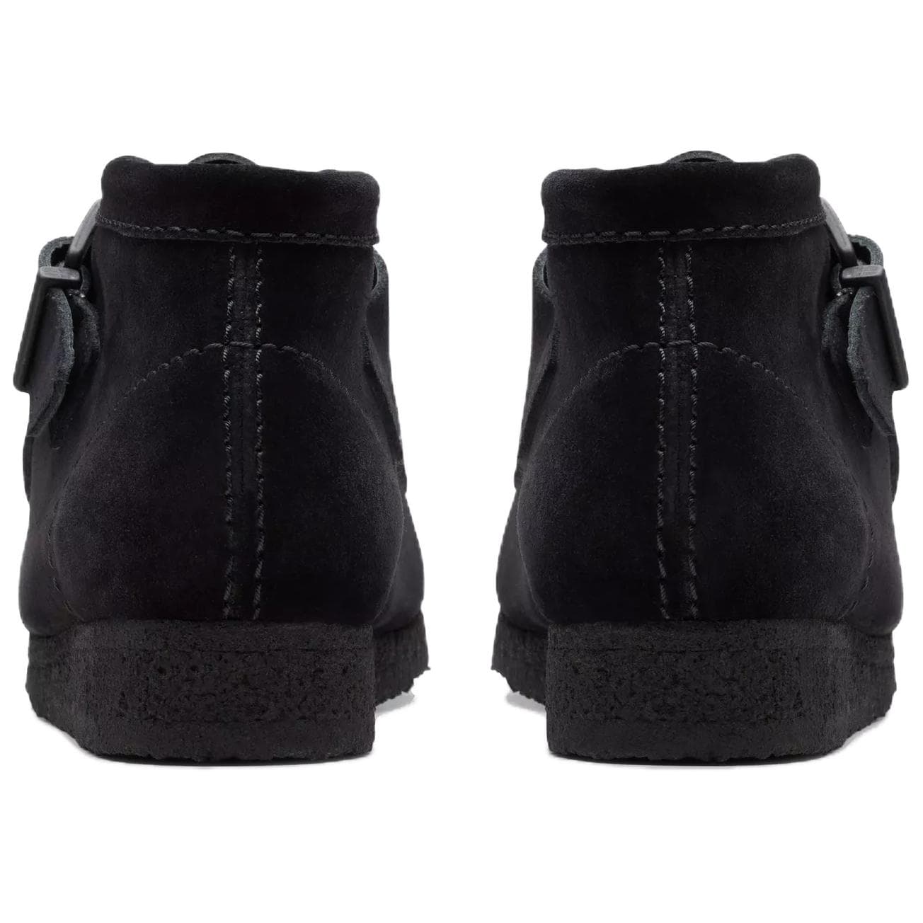 Сапоги Clarks Женские ботильоны из искусственной замши черного цвета - изображение 5