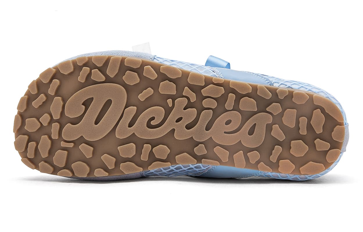 Кроссовки Dickies Синтетическая кожа Низкий верх Повседневная обувь Женская Серый Синий - изображение 4