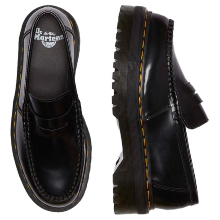 Лоферы Dr.Martens кожаные лоферы унисекс черные - изображение 7
