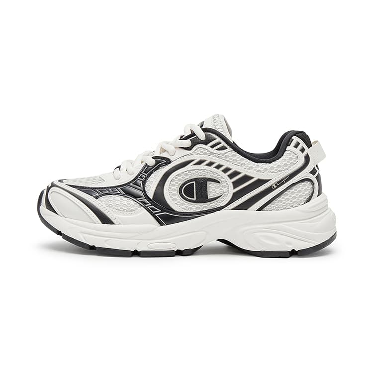 Кроссовки для бега Champion Support Low-Top Беговые кроссовки Унисекс Молочно-белый Черный - изображение 1
