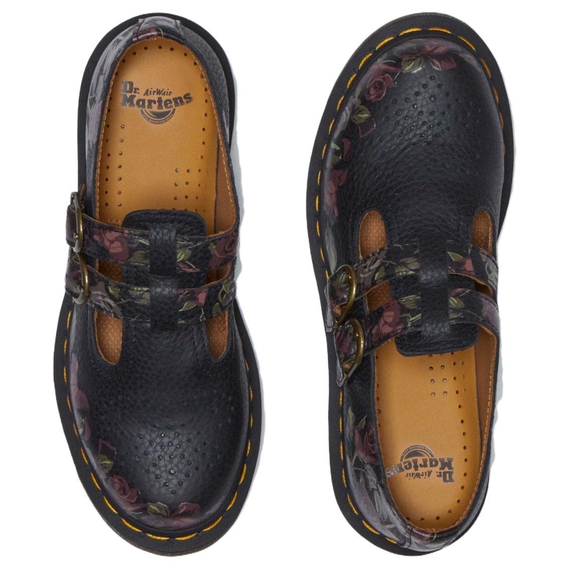 Dr.Martens Кожа Mary Jane Туфли 3 см Женские Черные - изображение 5