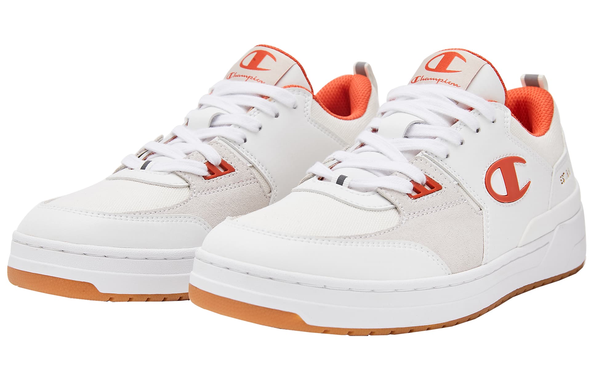 Кроссовки Champion Dado Trainer Low White Red - изображение 2