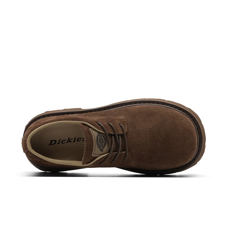 Тапочки Dickies Коровья спилок Повседневная обувь Женская Темно-коричневая - изображение 3