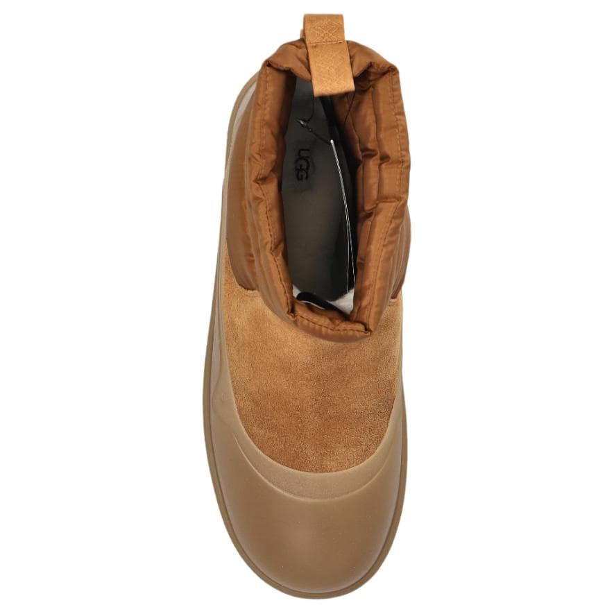 Ботинки зимние UGG CLASSIC MINI MOD Водонепроницаемые Короткие Ботинки для Снега Мужские Коричневые - изображение 5