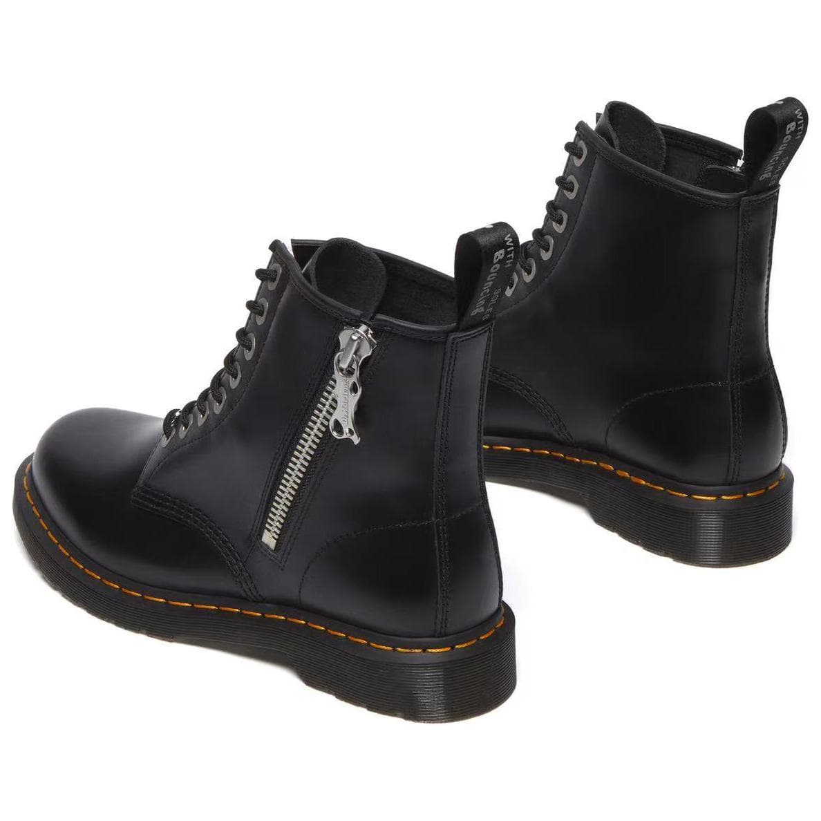 Ботинки Dr.Martens 1460 Zip Black Polished Smooth - изображение 5