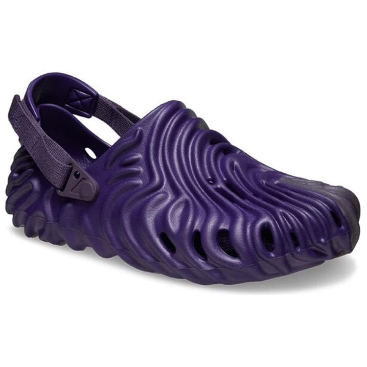 Сабо Crocs x Salehe Bembury Pollex Сабо из резины Унисекс Черная смородина Фиолетовый - изображение 2