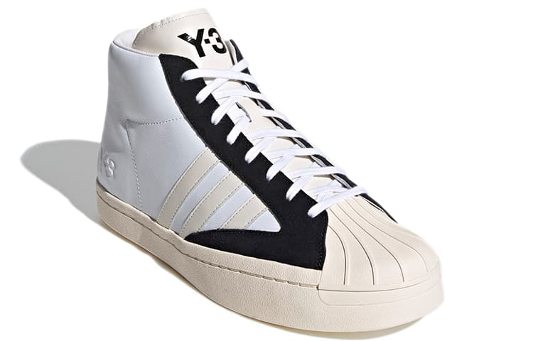 Кроссовки Y-3 Yohji Pro White Black — фото 3