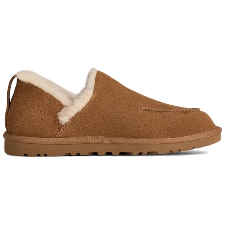 Тапочки UGG Loria Нажатие On Лаконичная мода Повседневная обувь Женская Каштановый - изображение 2