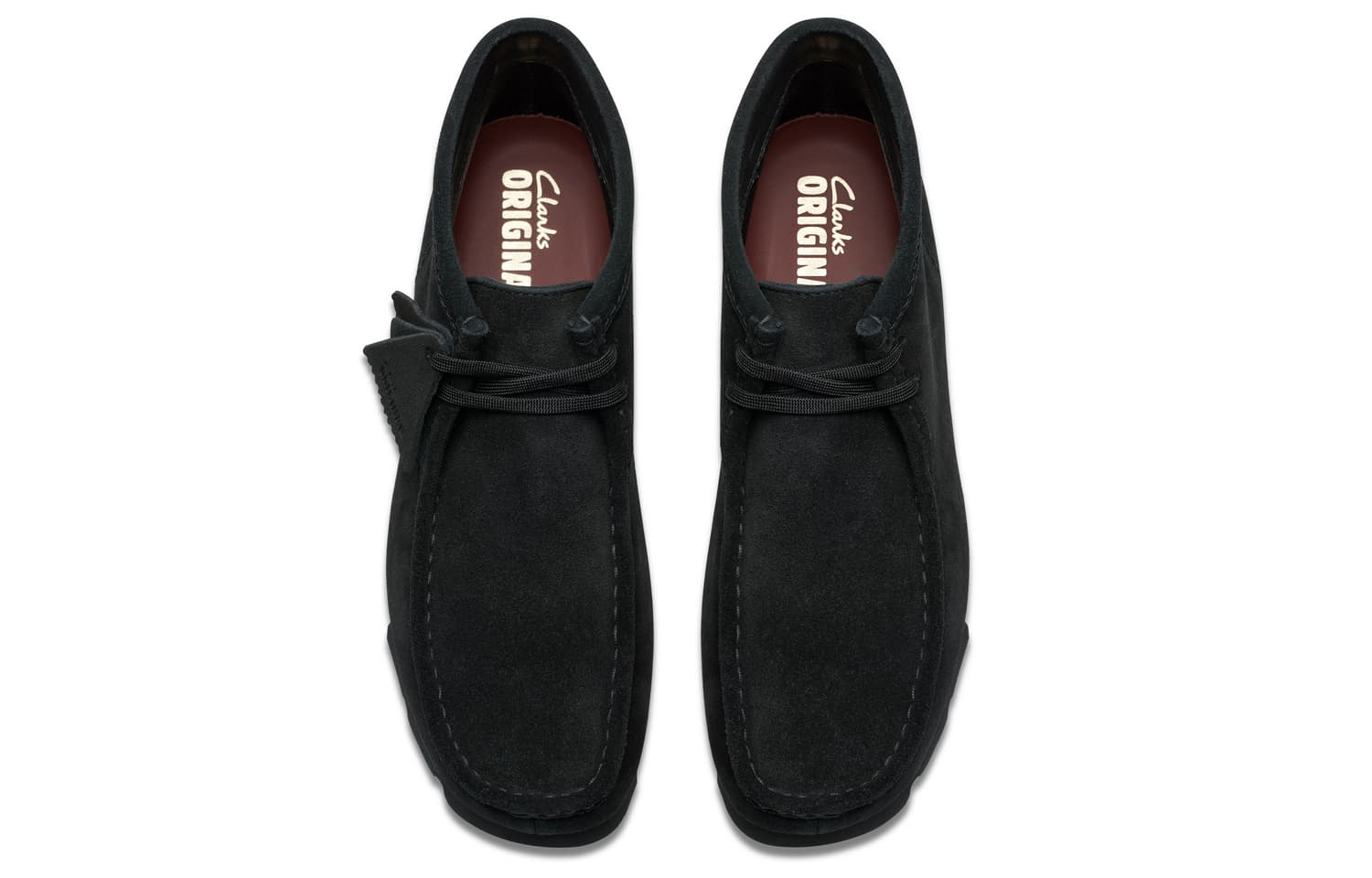 Ботинки Clarks Спилок Коровья Кожа Повседневная Обувь Мужская Черная - изображение 3