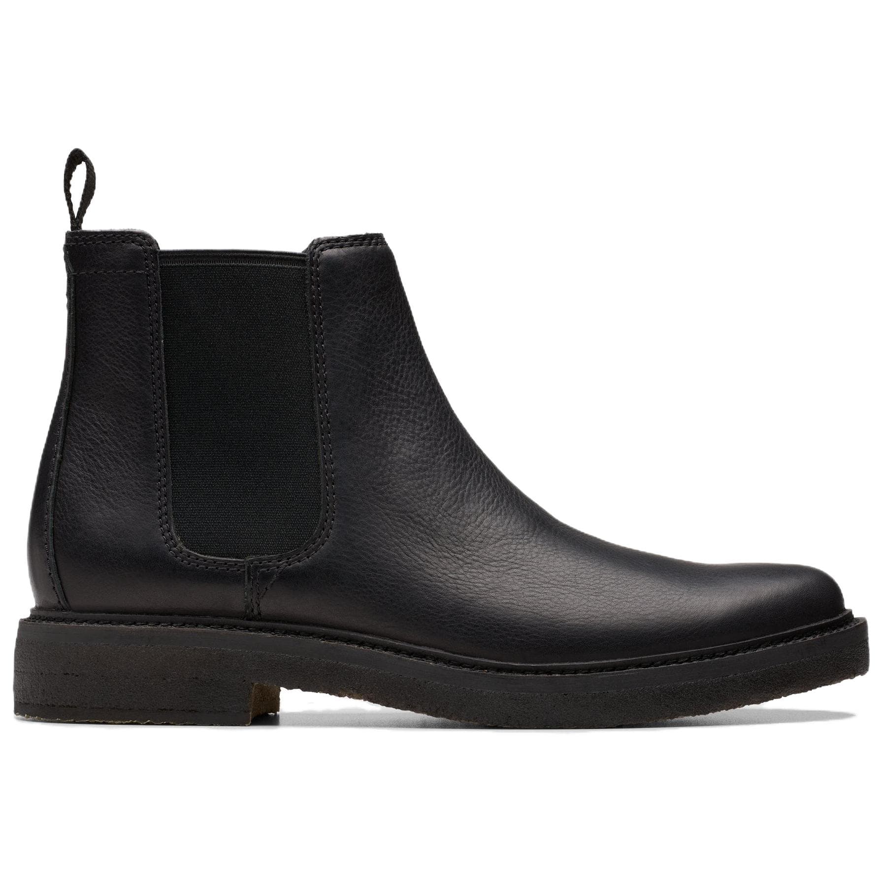 Ботинки челси Clarks Кожа Короткий Челси Мужской Черный - изображение 2