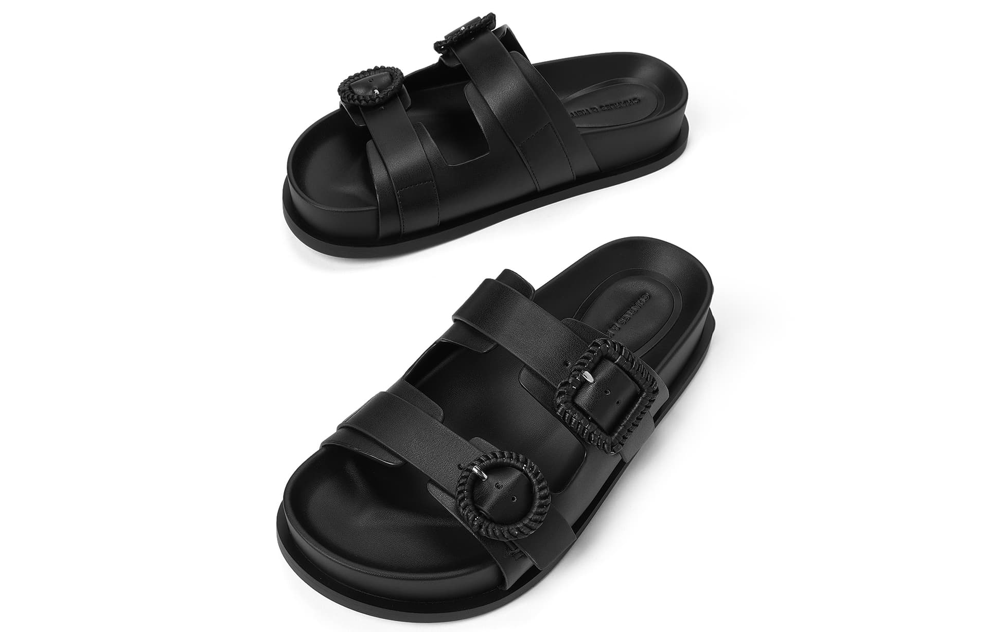 Сандалии CHARLESKEITH ck 2.2cm ChalkBlack - изображение 3