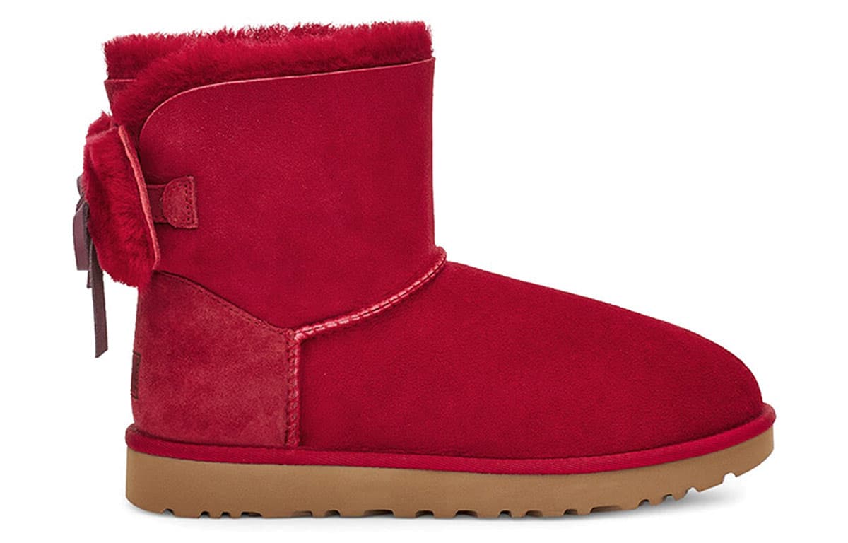 Ботинки зимние UGG Classic Dudble Bow Mini - изображение 2