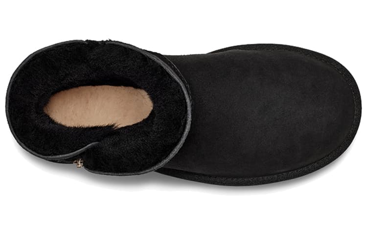 Ботинки зимние UGG Bailey Zip Mini Black - изображение 5