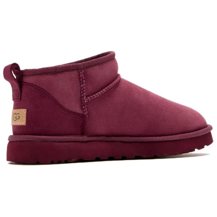 Ботинки зимние UGG CLASSIC ULTRA MINI Зимние ботинки для ног до щиколотки женские фуксия - изображение 2